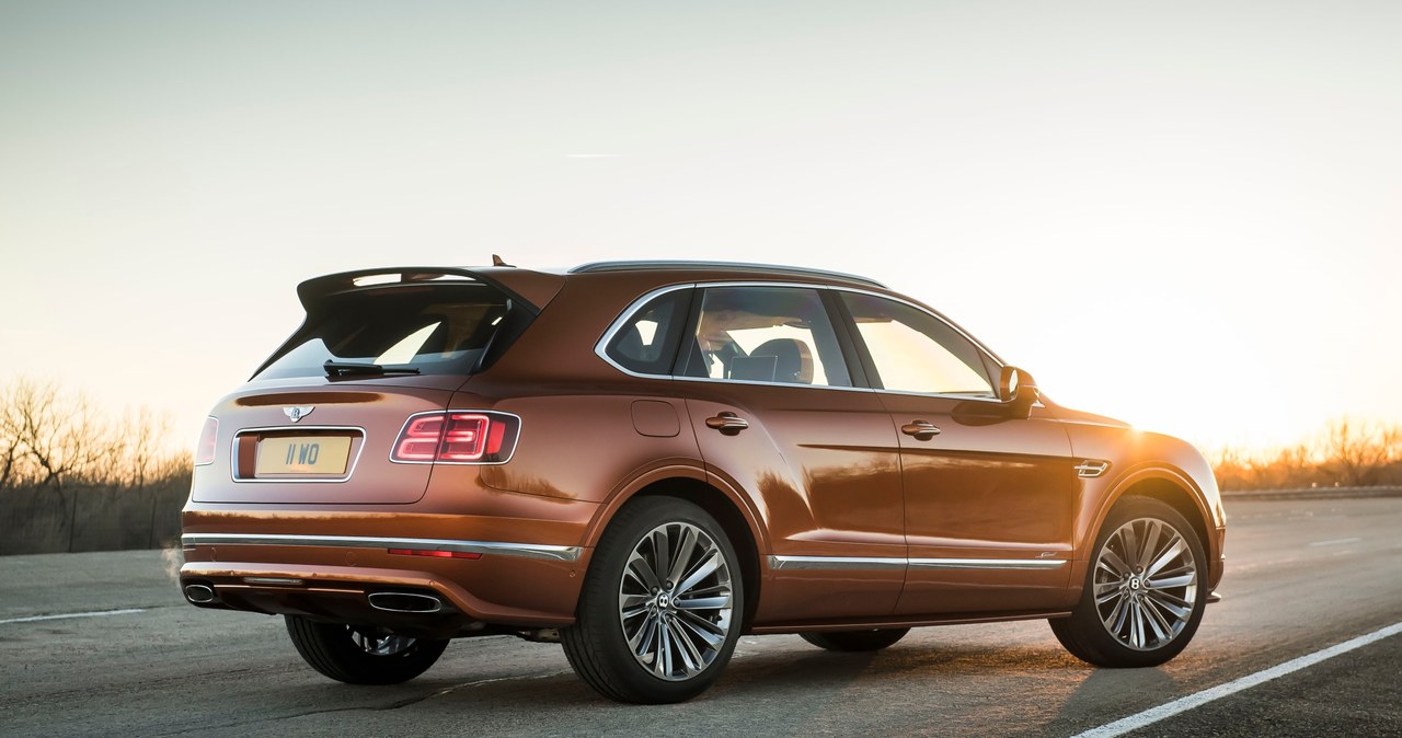 Bentley Bentayga Speed /Informacja prasowa