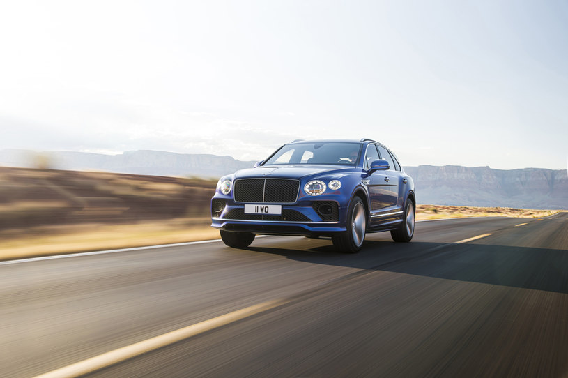 Bentley Bentayga Speed /Informacja prasowa