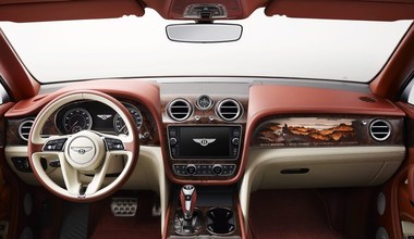 Bentley Bentayga z niezwykłym wykończeniem wnętrza