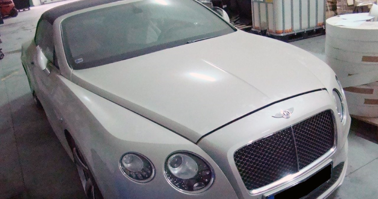 Bentley Continental GT / Fot. US w Suwałkach /