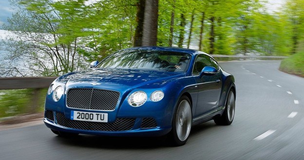 Bentley Continental GT Speed to czystej krwi gran turismo. /Bentley