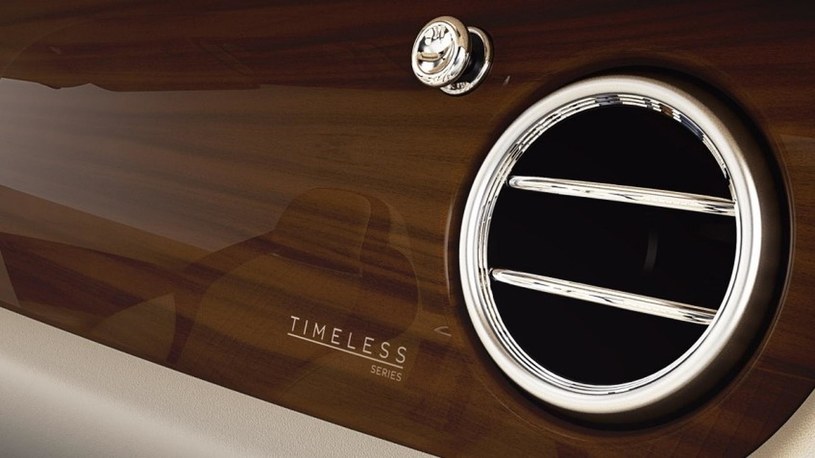 Bentley Continental GT Timeless  Series /Informacja prasowa