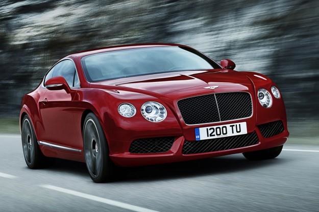 Bentley continental V8 /Informacja prasowa