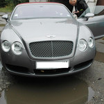 Bentley odnaleziony. Z dziurą