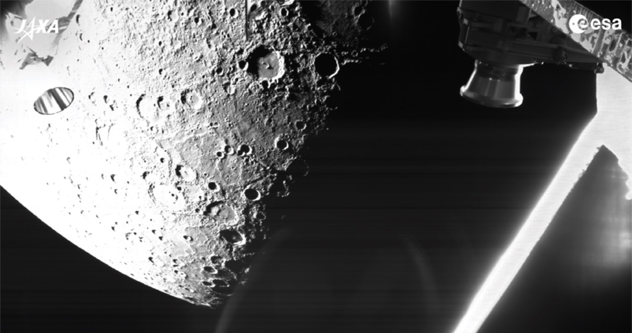 BepiColombo spotyka Merkurego - zdjęcie z 1 października /materiały prasowe