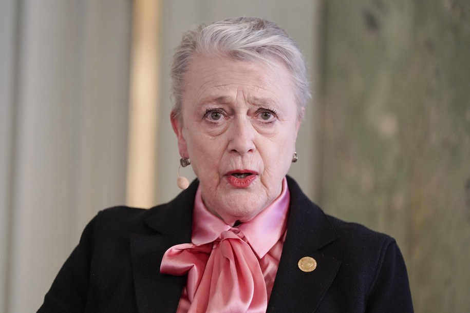 Berit Reiss-Andersen, przewodnicząca Norweskiego Komitetu Noblowskiego /HAAKON MOSVOLD LARSEN /PAP/NTB