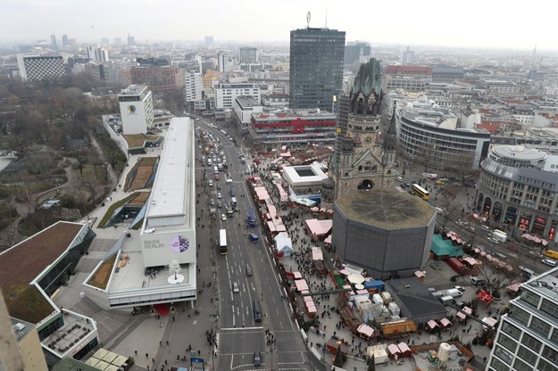 Berlin z lotu ptaka /MICHAEL KAPPELER /PAP/EPA