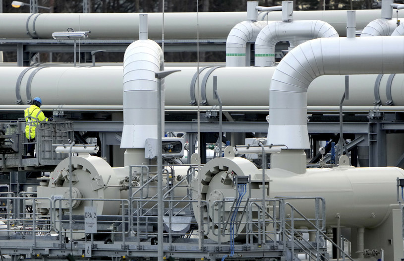 Berlinie apeluje do obywateli, aby oszczędzali gaz. Rurociąg Nord Stream, który transportuje rosyjski gaz do Niemiec, ma zostać zamknięty 11 lipca na dziesięć dni /AP/Associated Press /East News