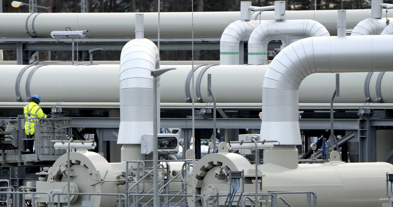 Berlinie apeluje do obywateli, aby oszczędzali gaz. Rurociąg Nord Stream, który transportuje rosyjski gaz do Niemiec, ma zostać zamknięty 11 lipca na dziesięć dni /AP/Associated Press /East News