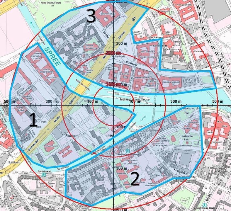 Berlińska policja zarządziła ewakuację w promieniu 500 metrów od miejsca znalezienia niewybuchu /Polizei Berlin /