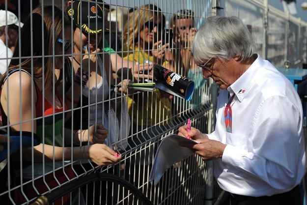 Bernie Ecclestone poważnie myśli o zorganizowaniu GP Formuły 1 w Polsce /AFP
