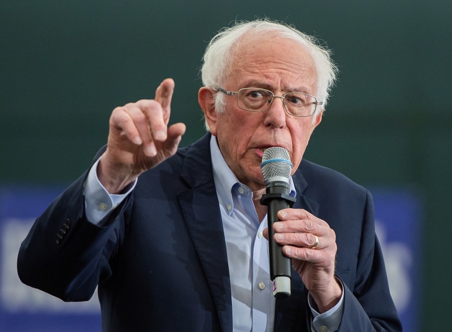 Bernie Sanders /AMANDA SABGA /PAP/EPA