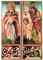 Bernt Notke, Święta Trójca i chrzest Chrystusa, ok. 1483 /Encyklopedia Internautica