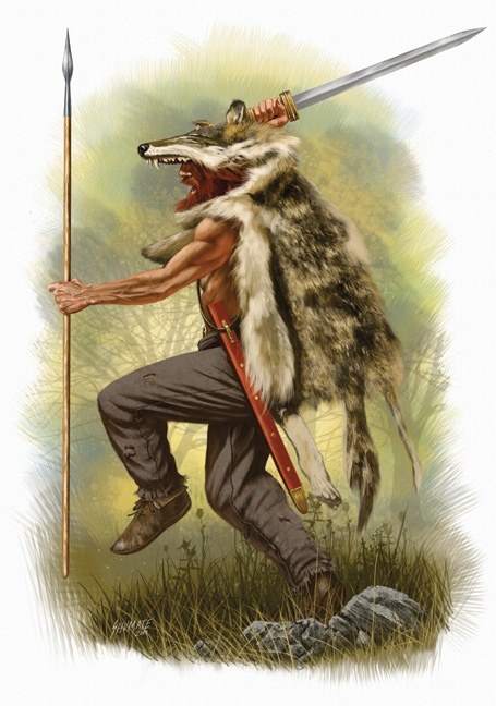 Berserk - nordycki albo germański wojownik /Wikimedia