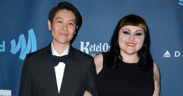 Beth Ditto i Kristen Ogata wzięły ślub! /Earl Gibson III /Getty Images