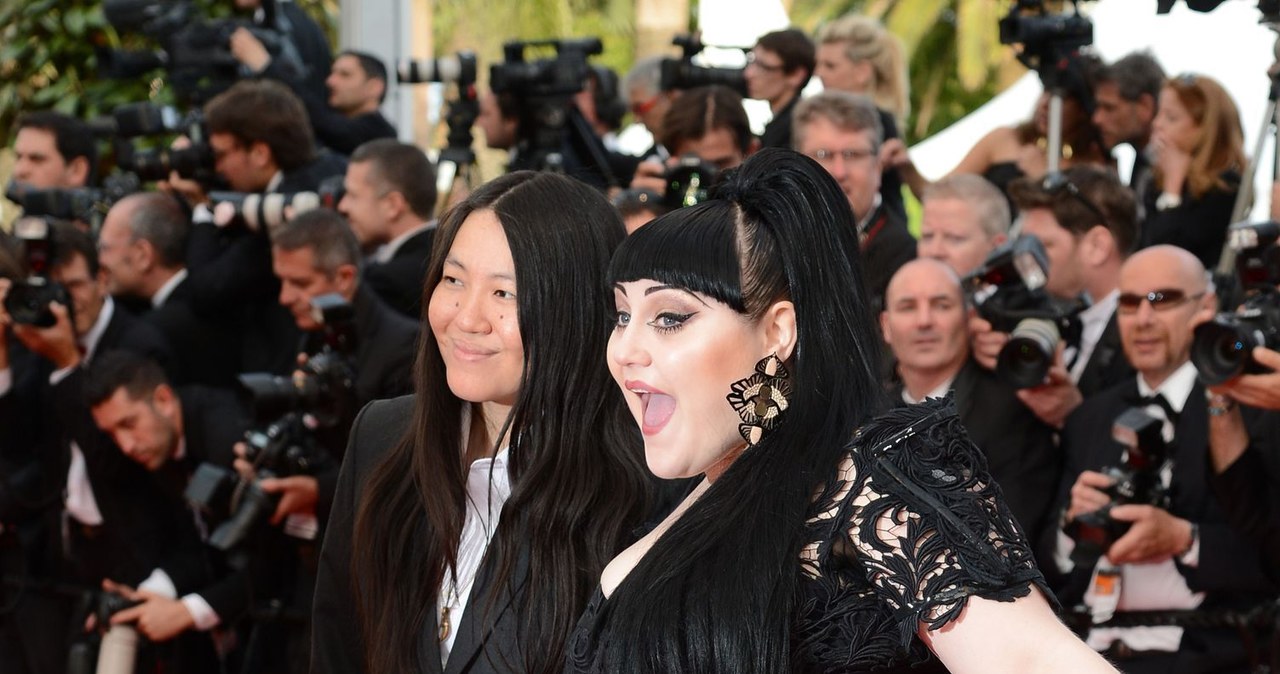 Beth Ditto z dziewczyną Kristen /AFP