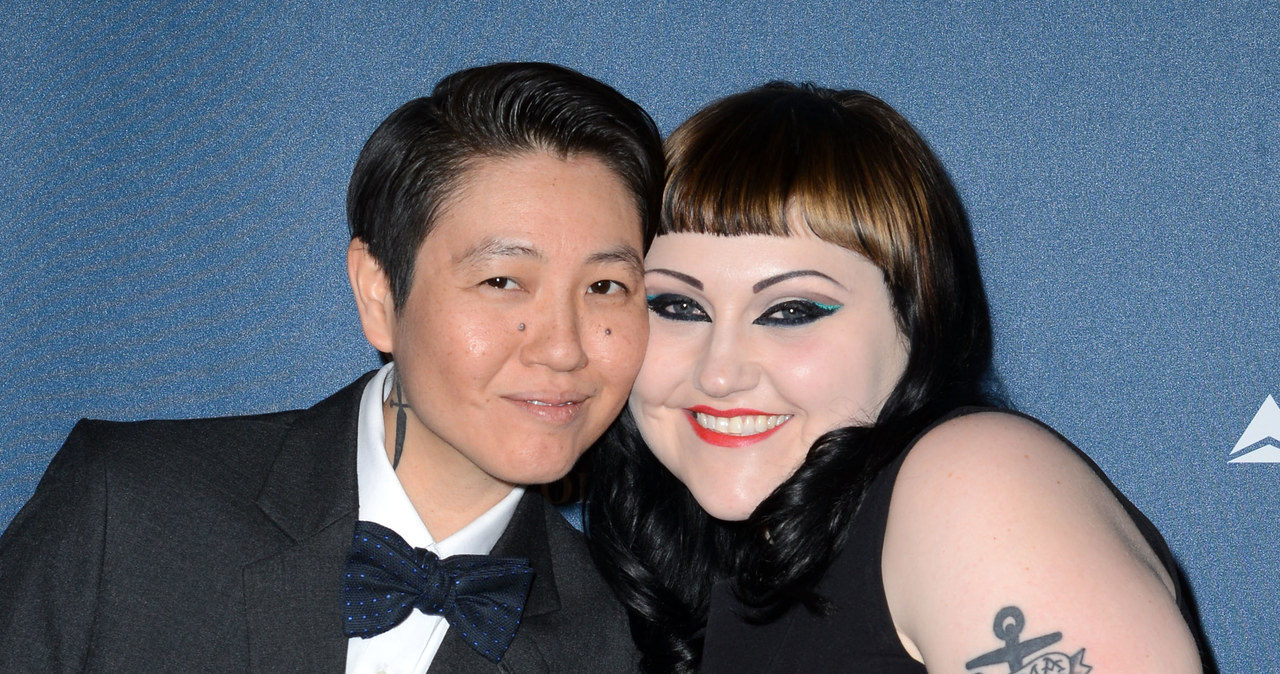 Beth Ditto z ukochaną /Earl Gibson III /Getty Images