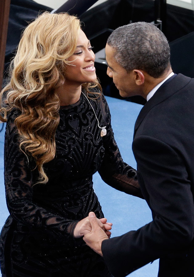 Beyonce, Barack Obama /Rob Carr /Getty Images
