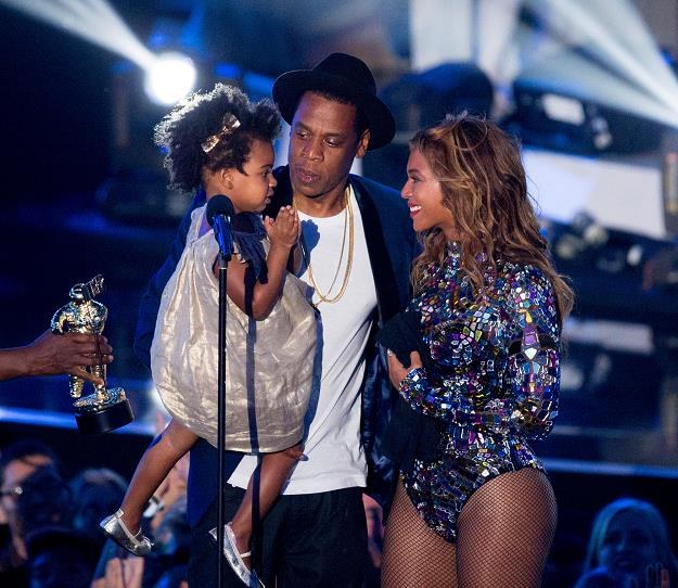 Beyonce i Jay Z z córką Blue Ivy fot. Mark Davis /Getty Images