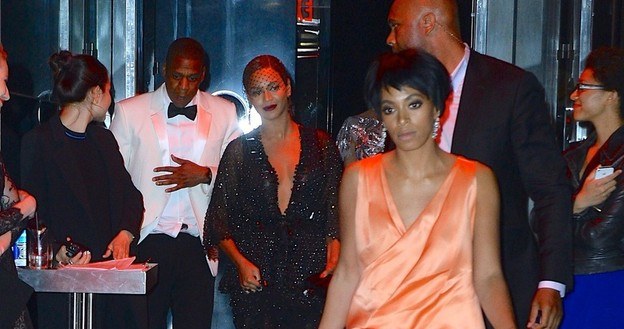 Beyonce, Jay Z i Solange /EastNews /East News