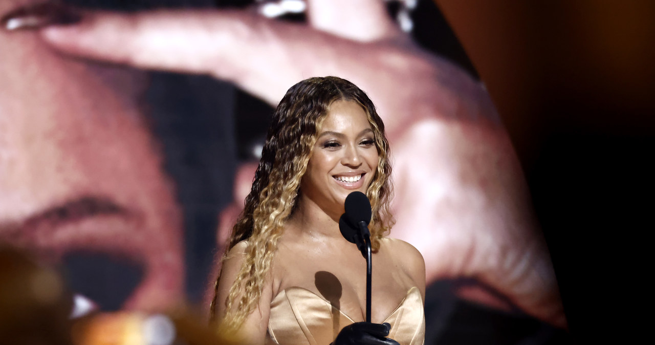 Beyoncé na rozdaniu GRammy Awards w lutym 2023 /Emma McIntyre /AFP