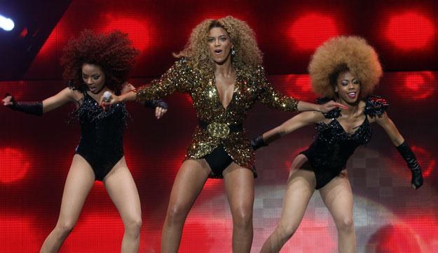 Beyonce podczas występu na Glastonbury fot. Matt Cardy /Getty Images/Flash Press Media