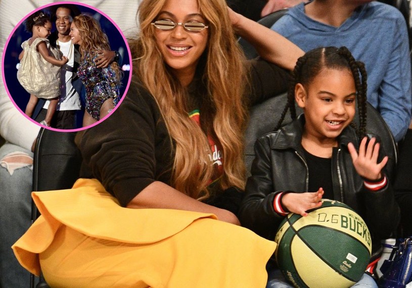 Beyonce z córką Blue Ivy /Getty Images