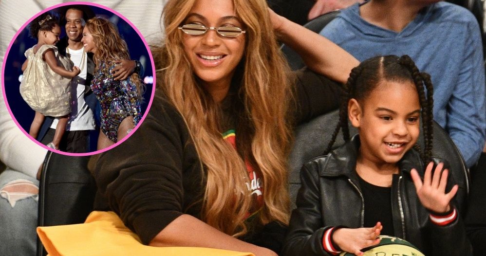 Beyonce z córką Blue Ivy /Getty Images