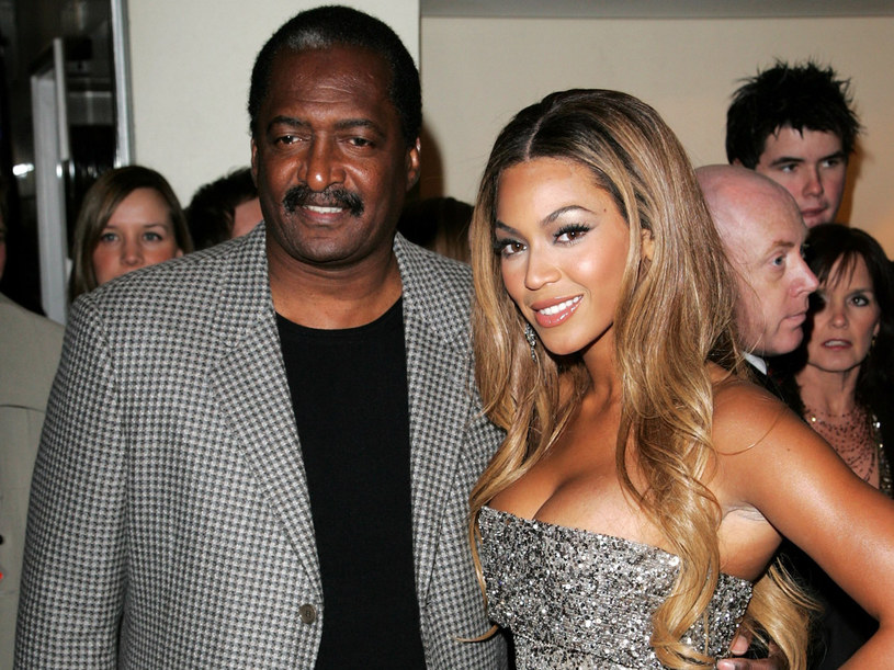Beyonce z ojcem Matthew &nbsp; /Getty Images/Flash Press Media