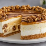Bez pieczenia, a wychodzi perfekcyjny. Ten sernik karmelowo-orzechowy zachwyci gości
