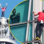 wspinaczka Bez zabezpieczeń i czasem bez użycia rąk. Widowiskowa wspinaczka na Taipei 101