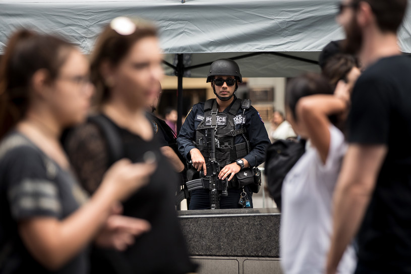 Bezpieczeństwa nowojorczyków strzeże 36 tys. funkcjonariuszy /AFP