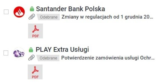 Bezpieczny poczta email - firmy korzystające z funkcji Bezpieczny Nadawca /INTERIA.PL