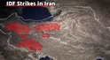 Bezprecedensowa skala ataku na Iran. Izrael pokazał mapę