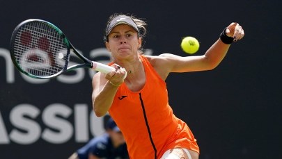 Bezradna Magda Linette. W drugim secie nie wygrała nawet gema