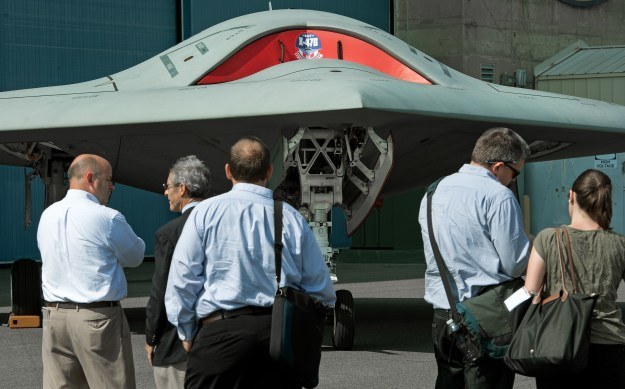 Bezzałogowe X-47B już na amerykańskich lotniskowcach /AFP