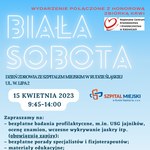 Biała Sobota w Szpitalu Miejskim w Rudzie Śląskiej. Będą bezpłatne porady specjalistów