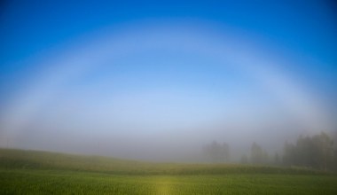 Biała tęcza na Suwalszczyźnie