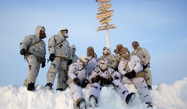 „Białe ludziki” są już w Arktyce      Fot. Ministry of Defence of the Russian Federation /materiały prasowe