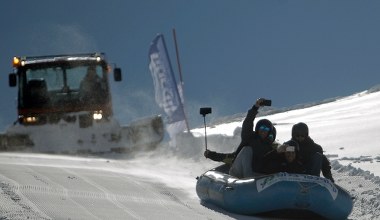Białe szaleństwo na... Wzgórzach Golan