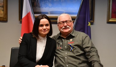 "Białorusini czują waszą solidarność". Swiatłana Cichanouska w Gdańsku