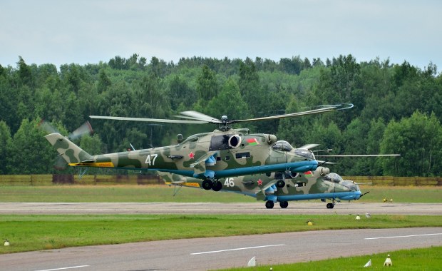 ​Białorusini strącili rosyjski dron. Leciał nad Ukrainę