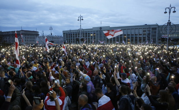 Białorusini świętowali 29. rocznicę niepodległości. Milicja dokonała zatrzymań