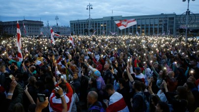 Białorusini świętowali 29. rocznicę niepodległości. Milicja dokonała zatrzymań