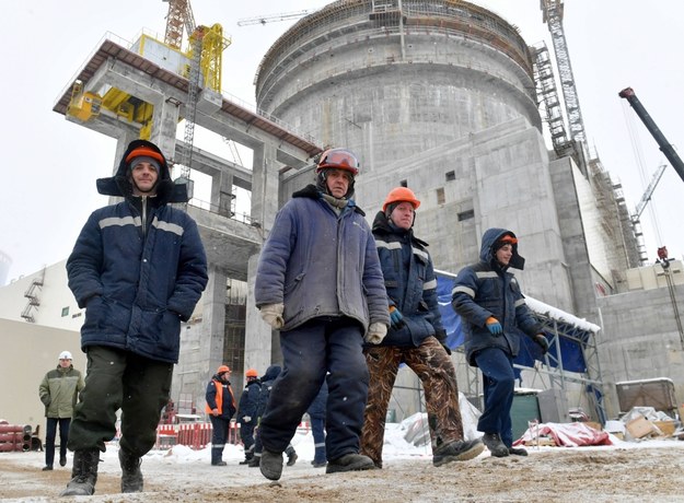 Białoruska elektrownia atomowa powstaje w obwodzie grodzieńskim, ok. 20 km od miejscowości Ostrowiec /VIKTOR DRACHEV /PAP/EPA
