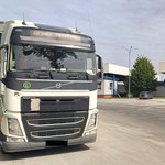 Białoruski kierowca zasnął za kierownicą ciężarówki