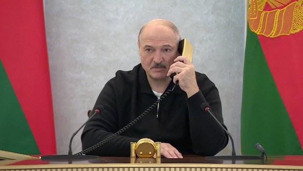 Białoruski prezydent Alexander Lukashenko /BelTA /PAP/ITAR-TASS