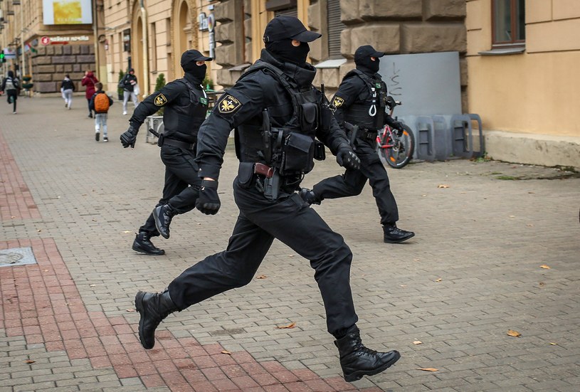 Białoruskie służby; zdj. ilustracyjne /AFP