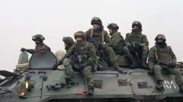 Ejército bielorruso a su llegada a Kazajstán.  / Servicio de Prensa del Ministerio de Defensa Ruso / PAP / EPA