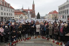 Białostoczanie oddają hołd zmarłemu prezydentowi Gdańska